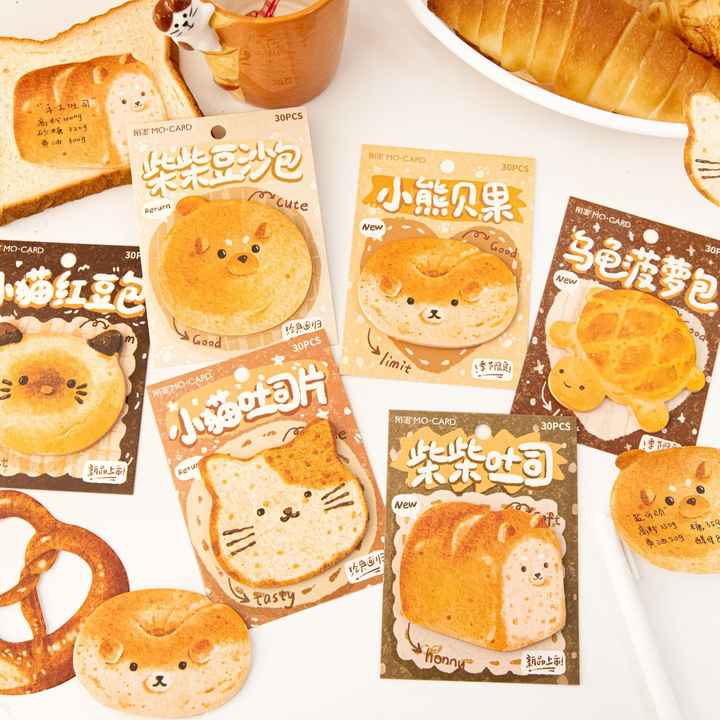 Sticky Notes Bun Buddies 30-ark