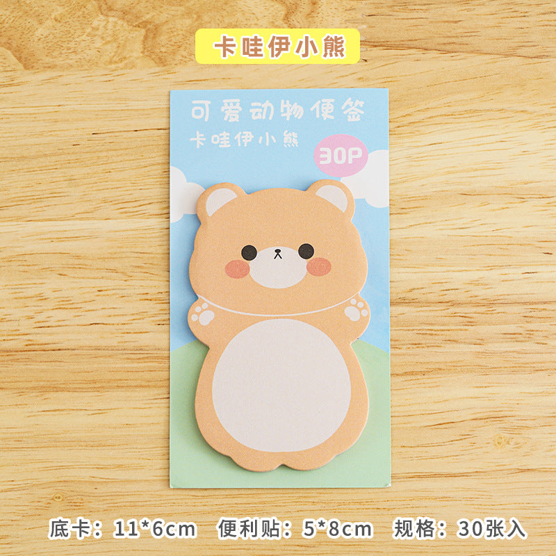 Sticky Notes Cute Animals 30-ark