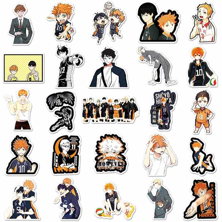 Sticker Flakes Haikyuu!!