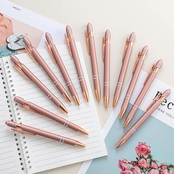 Kulepenn Stylus 0.5mm Rosegold