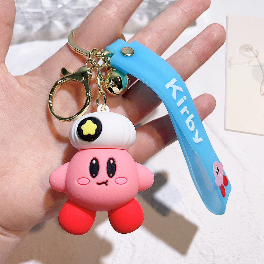 Kirby PVC Figure & Charm Keychain