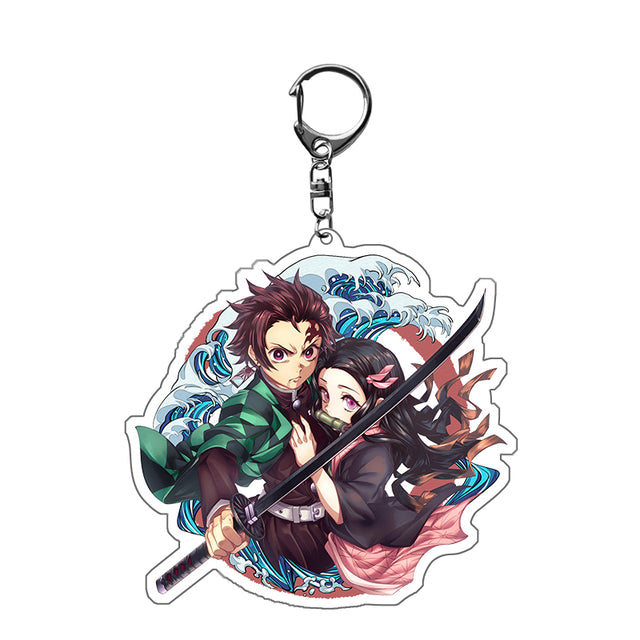 Acrylic Keychain Damon Slayer