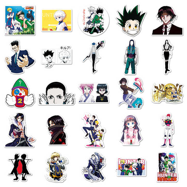 Sticker Flakes Manga Hunter × Hunter