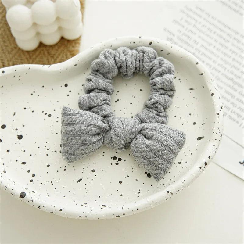 Scrunchie Kordfløyel m/Sløyfe 8cm