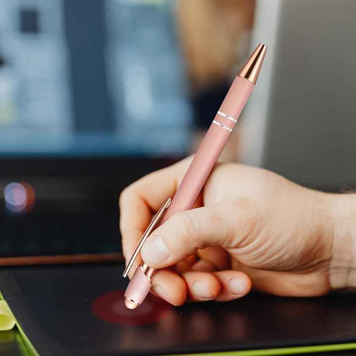 Kulepenn Stylus 0.5mm Rosegold