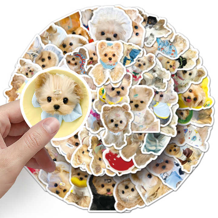 Sticker Flakes Yorkshire Terrier