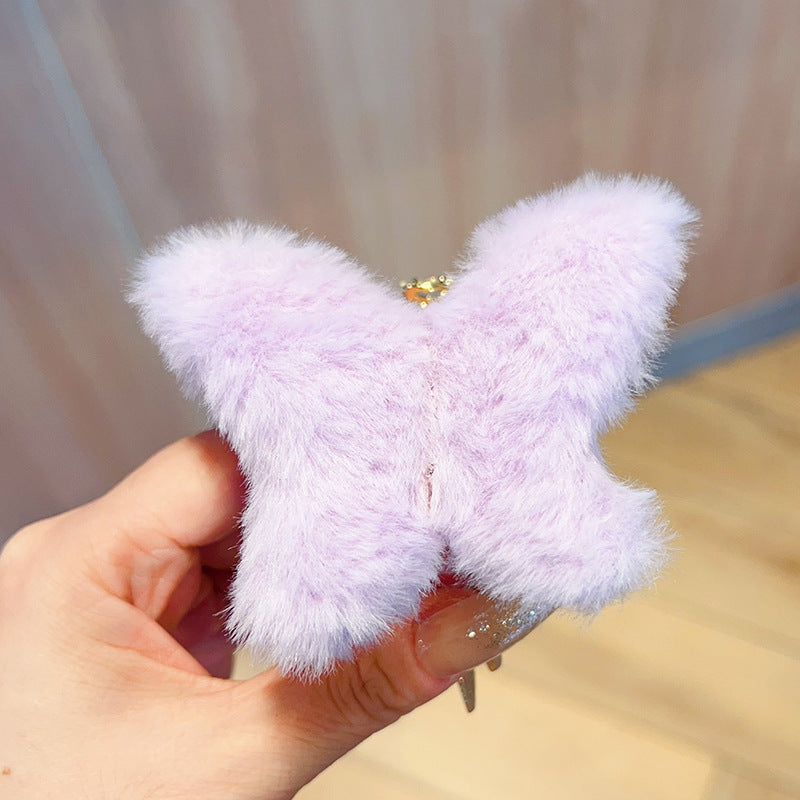 Hårklype Fluffy Butterfly