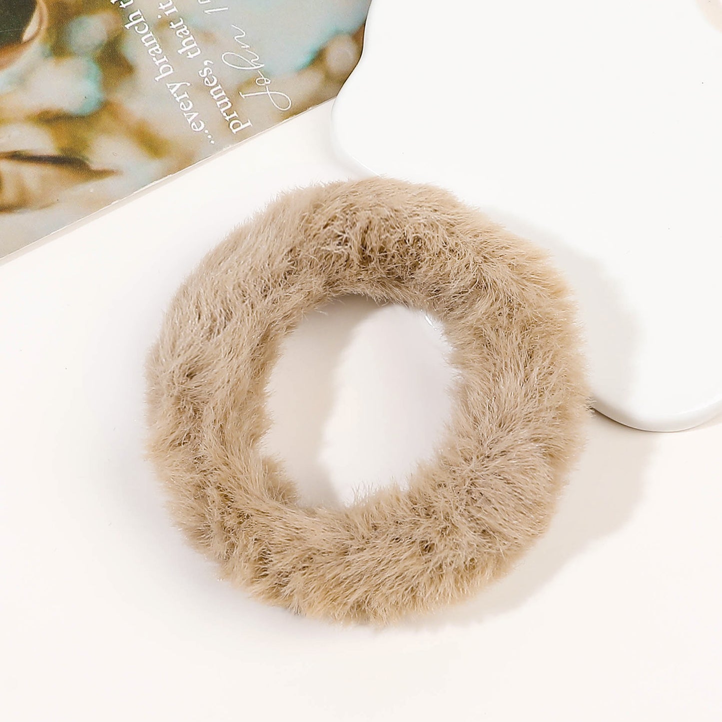 Hårstrikk Fluffy Fur Style 6cm