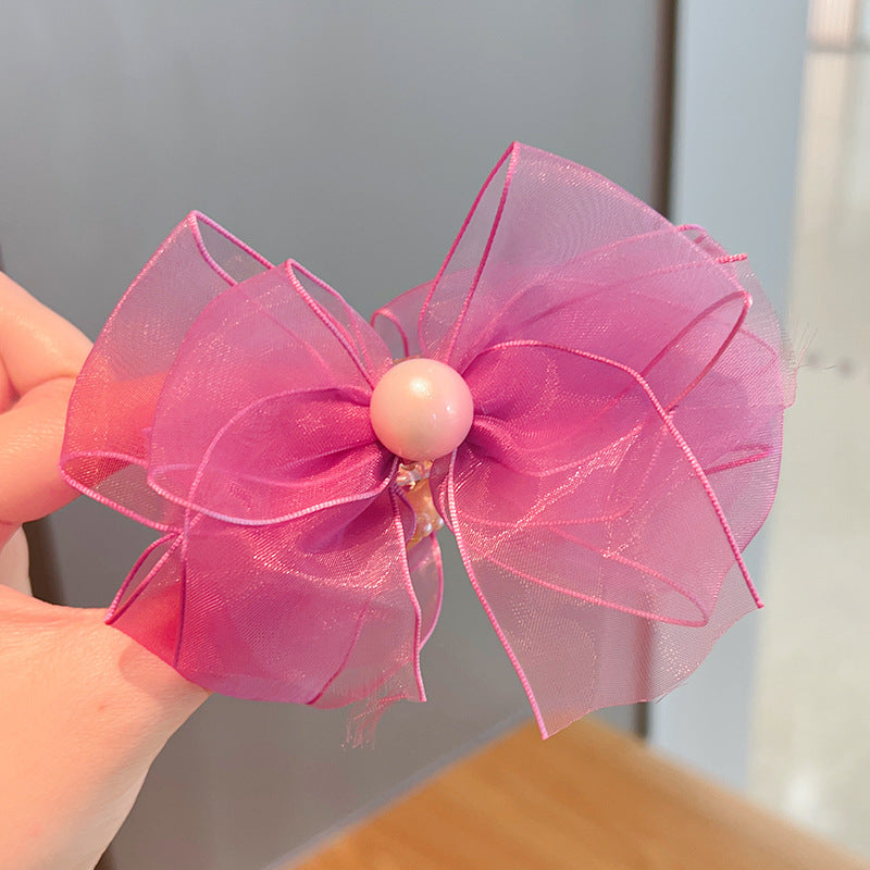 Hårklype Fancy Double Sided Bowknot