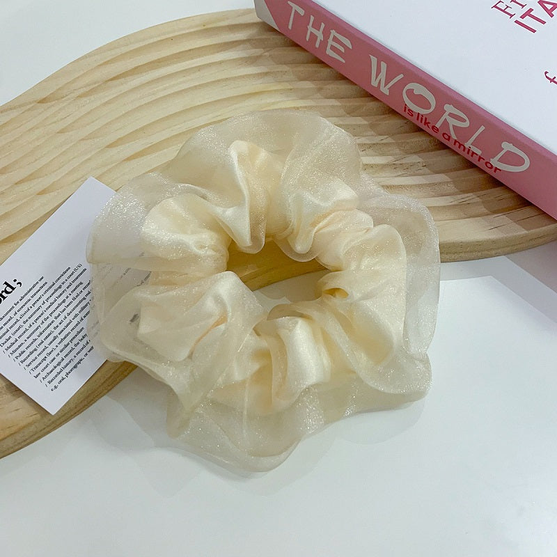 Scrunchie Mesh Glitter Organza 13.5cm