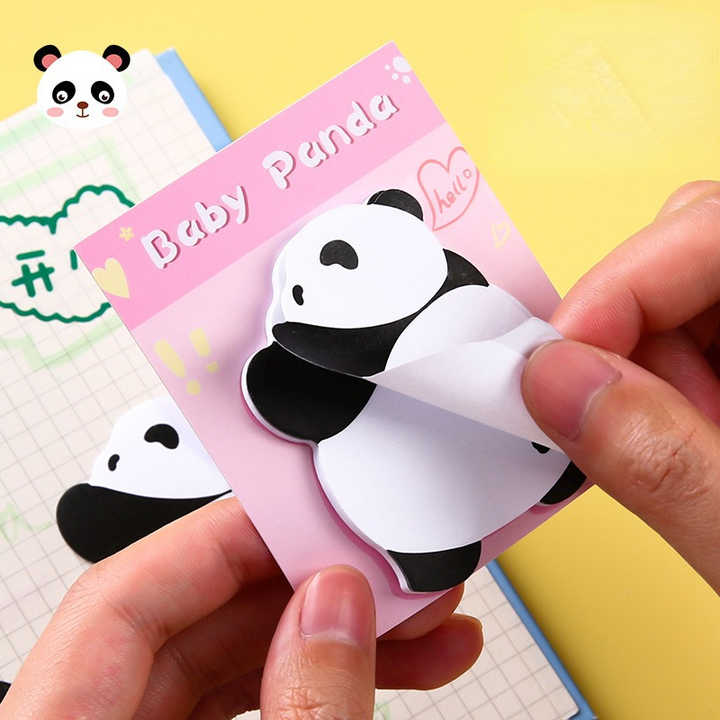 Sticky Notes Baby Panda 30-ark