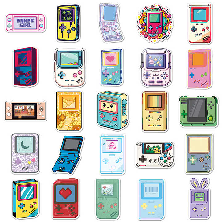 Sticker Flakes Cartoon Game Machine