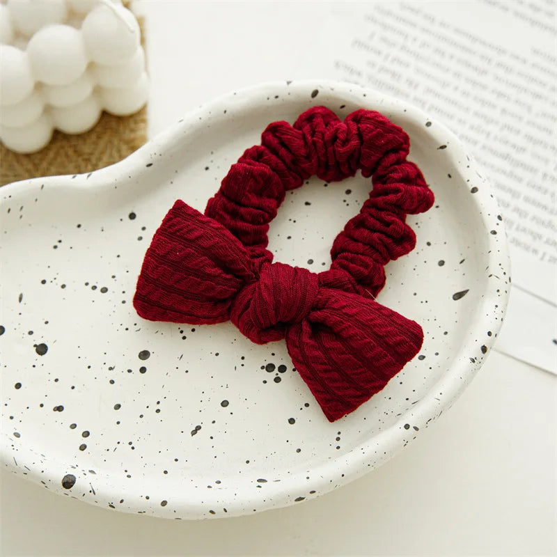 Scrunchie Kordfløyel m/Sløyfe 8cm