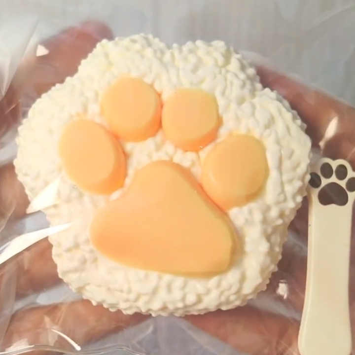 Taba Squishy Kitten's Paw Rice Ball 7cm