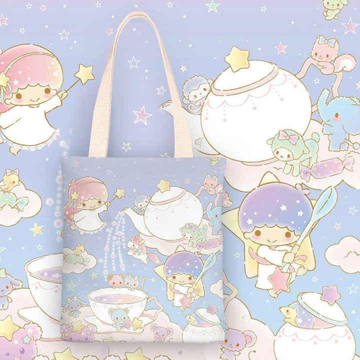 Sanrio Canvas Bag Sanrio Little Twin Stars