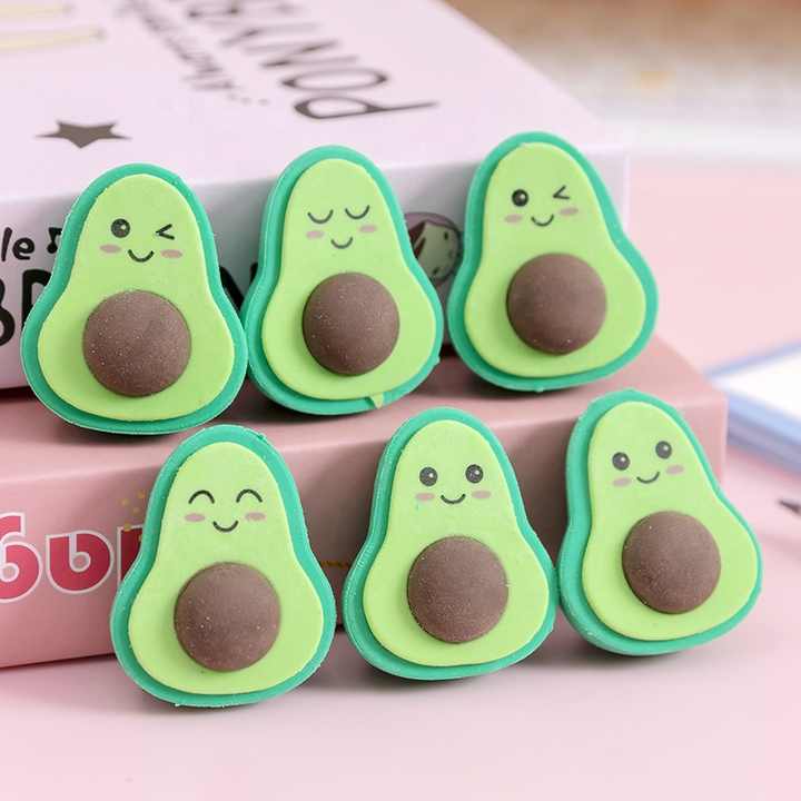 Viskelærsett Avocado 4stk