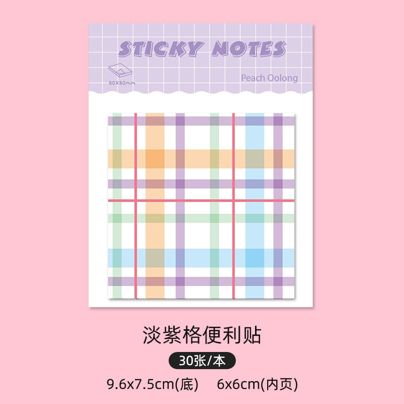 Sticky Notes Kawaii Pattern 30-ark