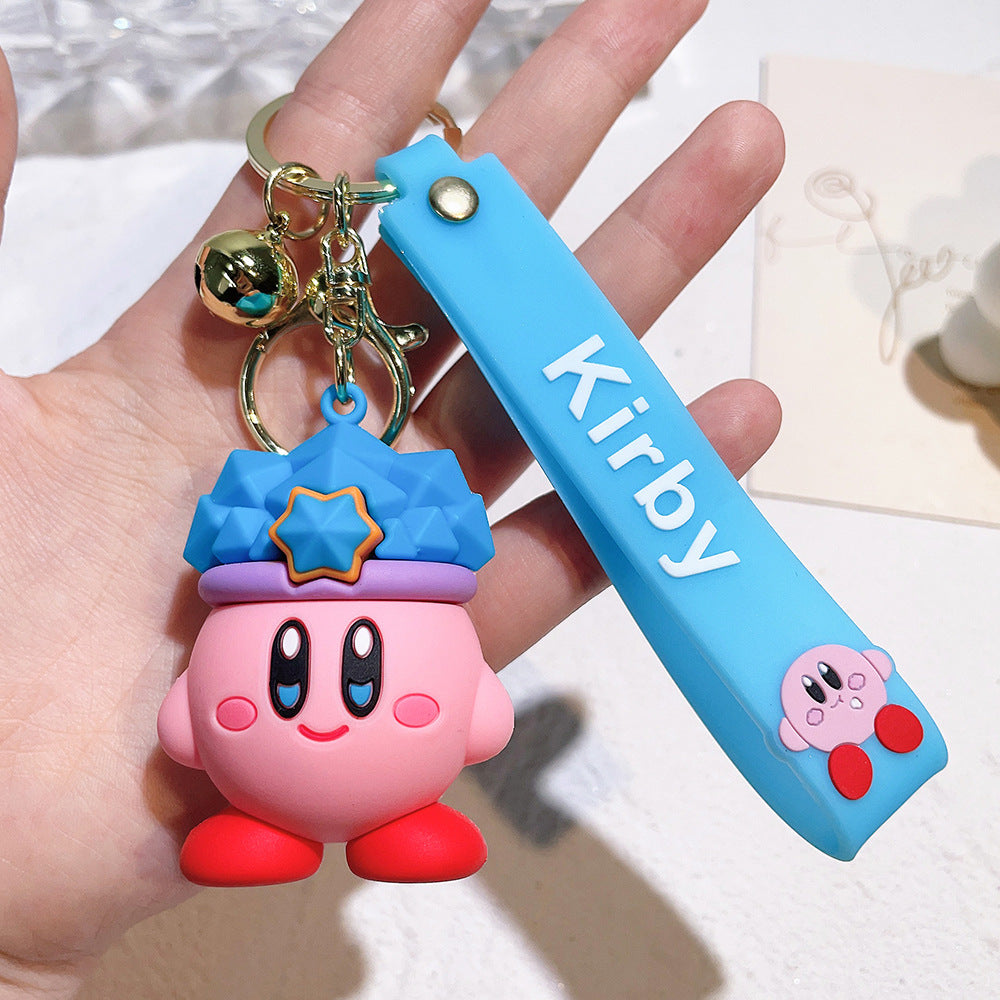 Kirby PVC Figure & Charm Keychain