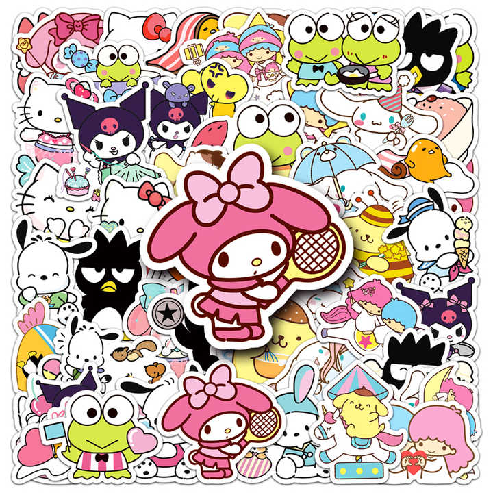 Sticker Flakes Sanrio Friends