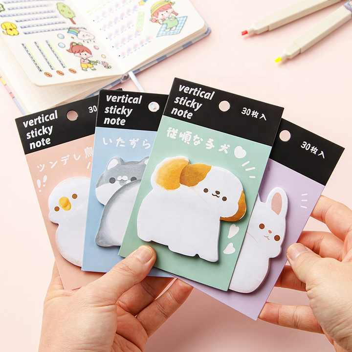 Sticky Notes Adorable Animal Butt 30-ark