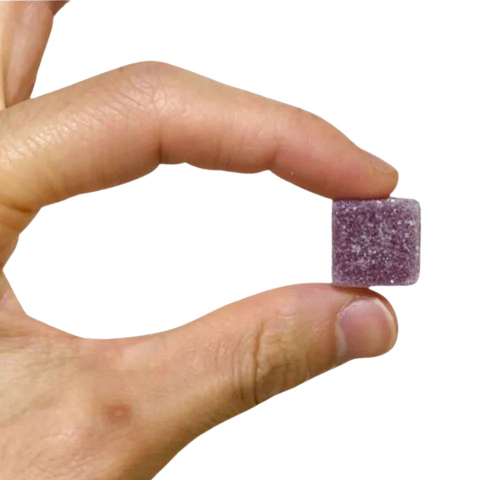 Tough Gummy Candy Dual Grape Punch 100g (KABAYA)