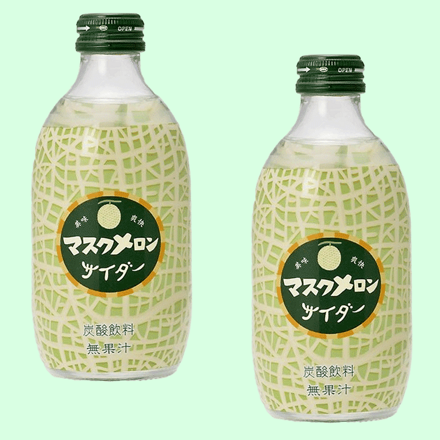 Melon Soda 300ml (TOMOMASU)