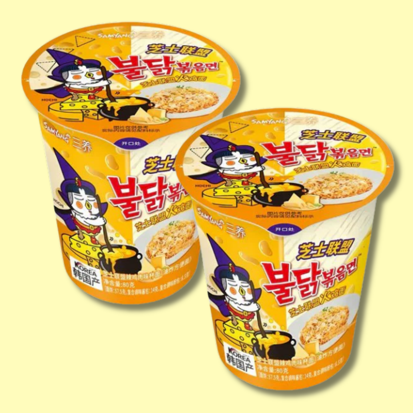 Quattro Cheese Cup 80g (Samyang)