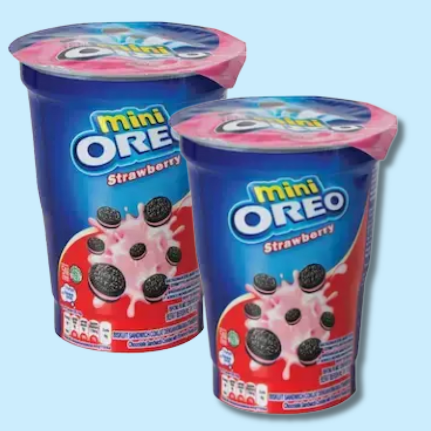 Oreo Mini Strawberry Cookies Cup 61g DATOVARE