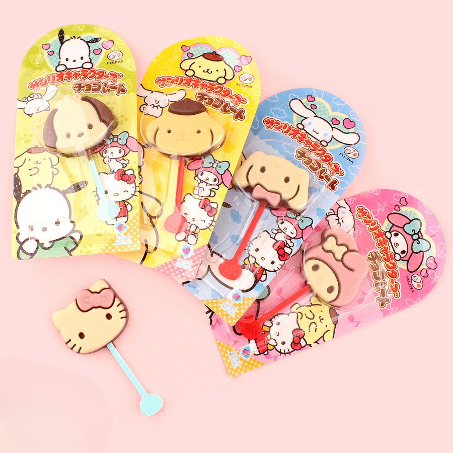 Sanrio Karakter Sjokolade 10g (FUJIYA)