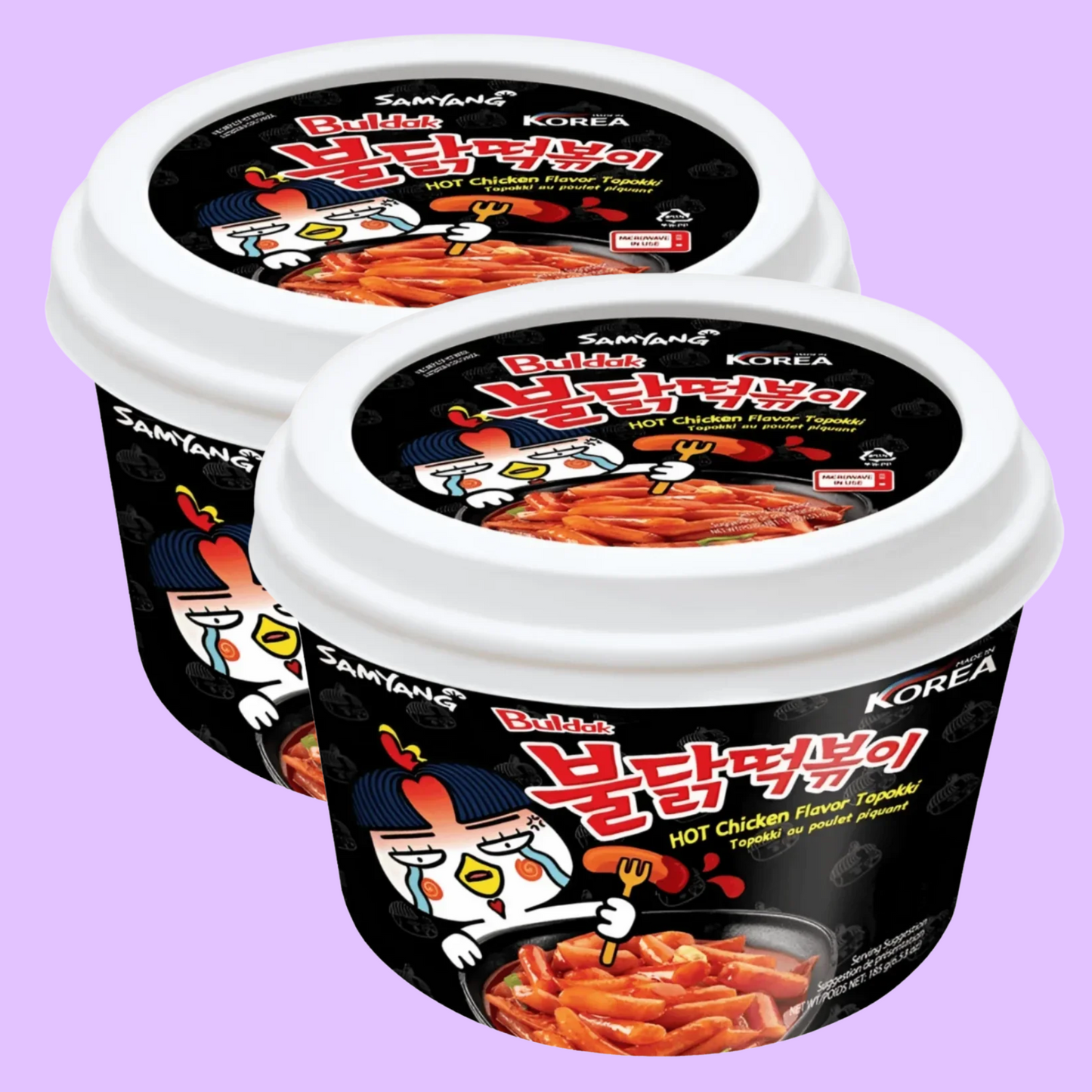 Topokki Bowl Hot Chicken Buldak 185g (SAMYANG)