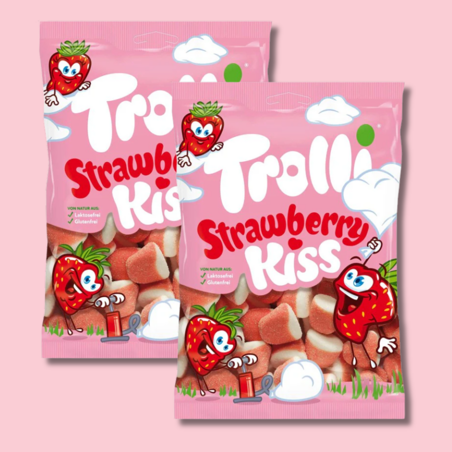 Strawberry Kiss 150g (TROLLI)