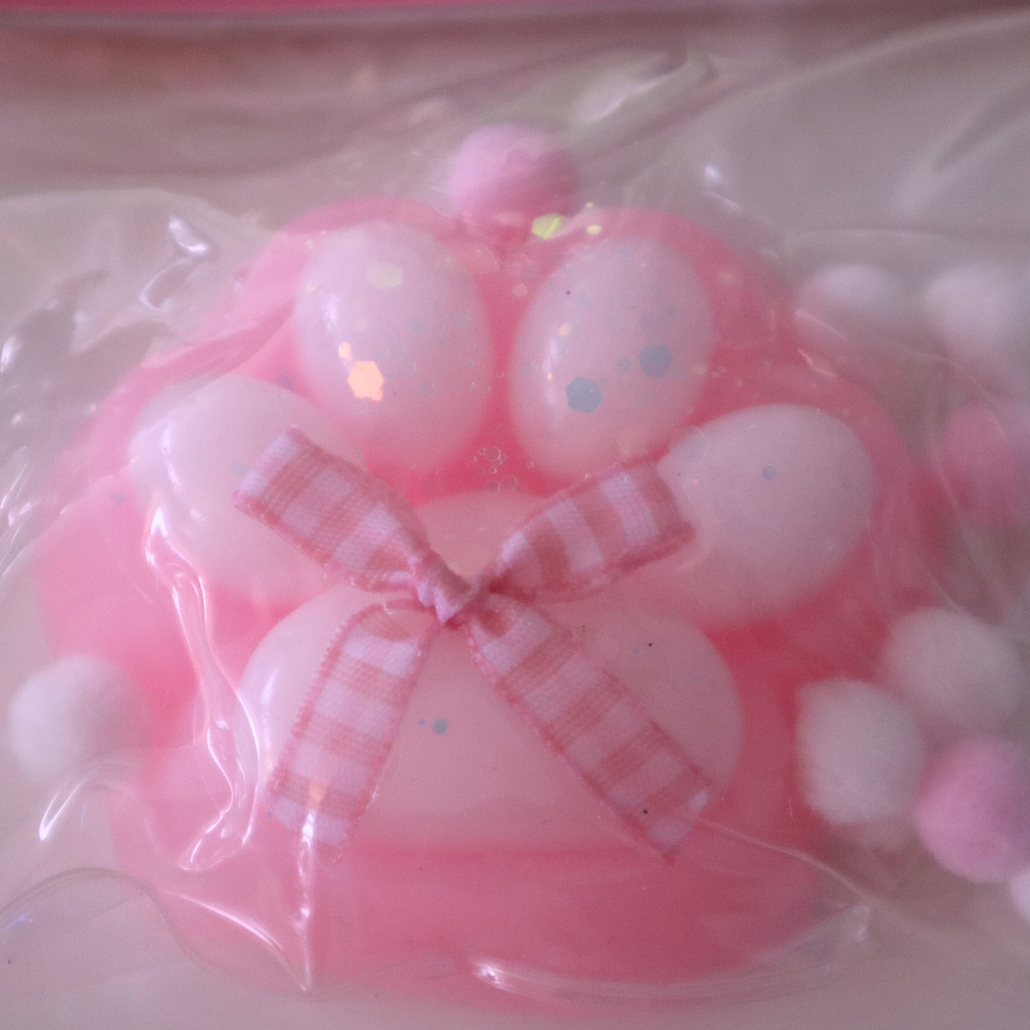 Taba Squishy Cat Paws with Pompom 7cm