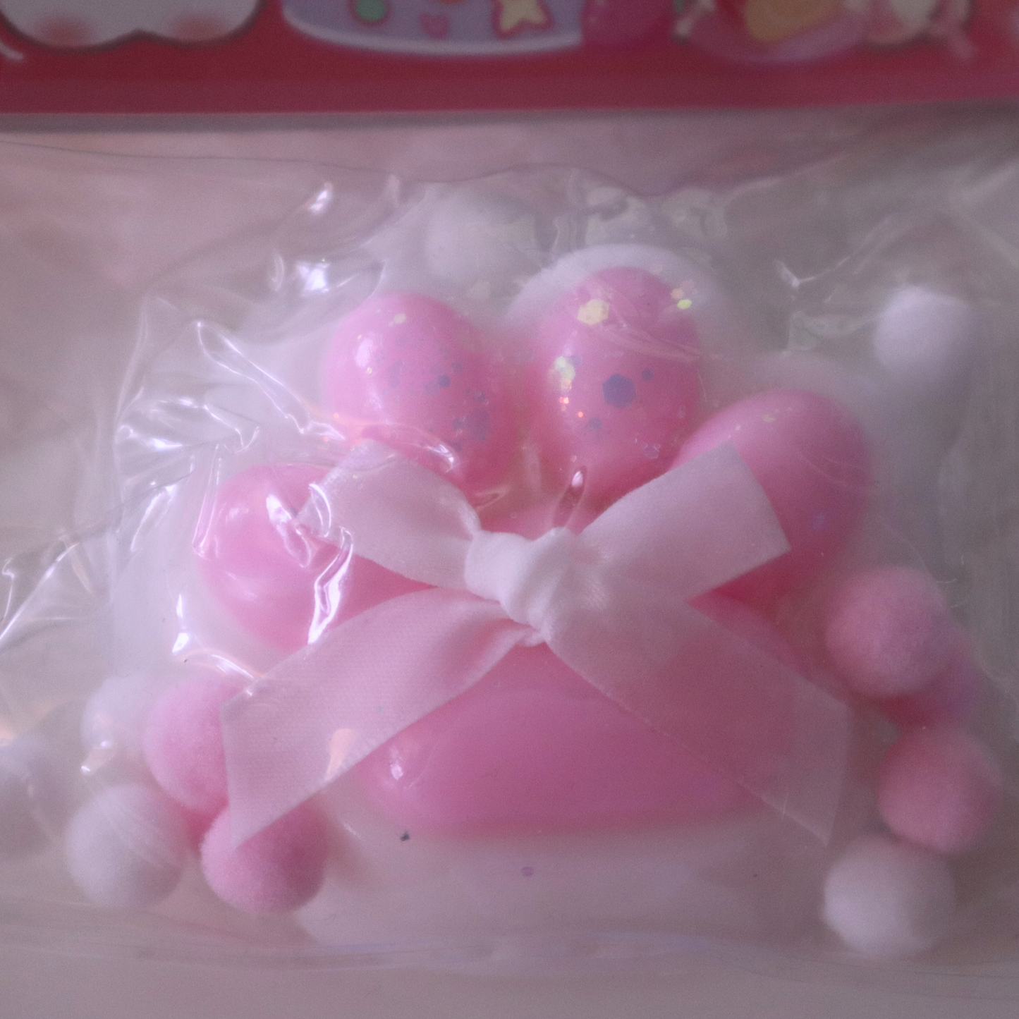 Taba Squishy Cat Paws with Pompom 7cm