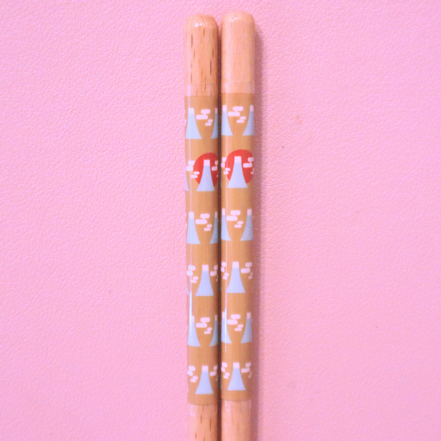 Japansk Wakasa Lacquered Chopsticks Dishwashable Mt.Fuji 23cm (Daiso)
