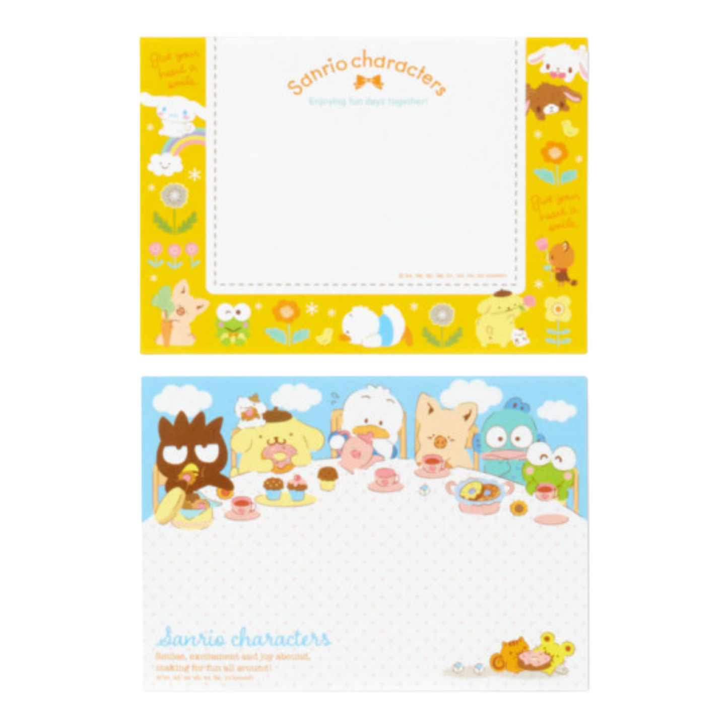 Memo Pads Sanrio Sanrio Characters 128-ark
