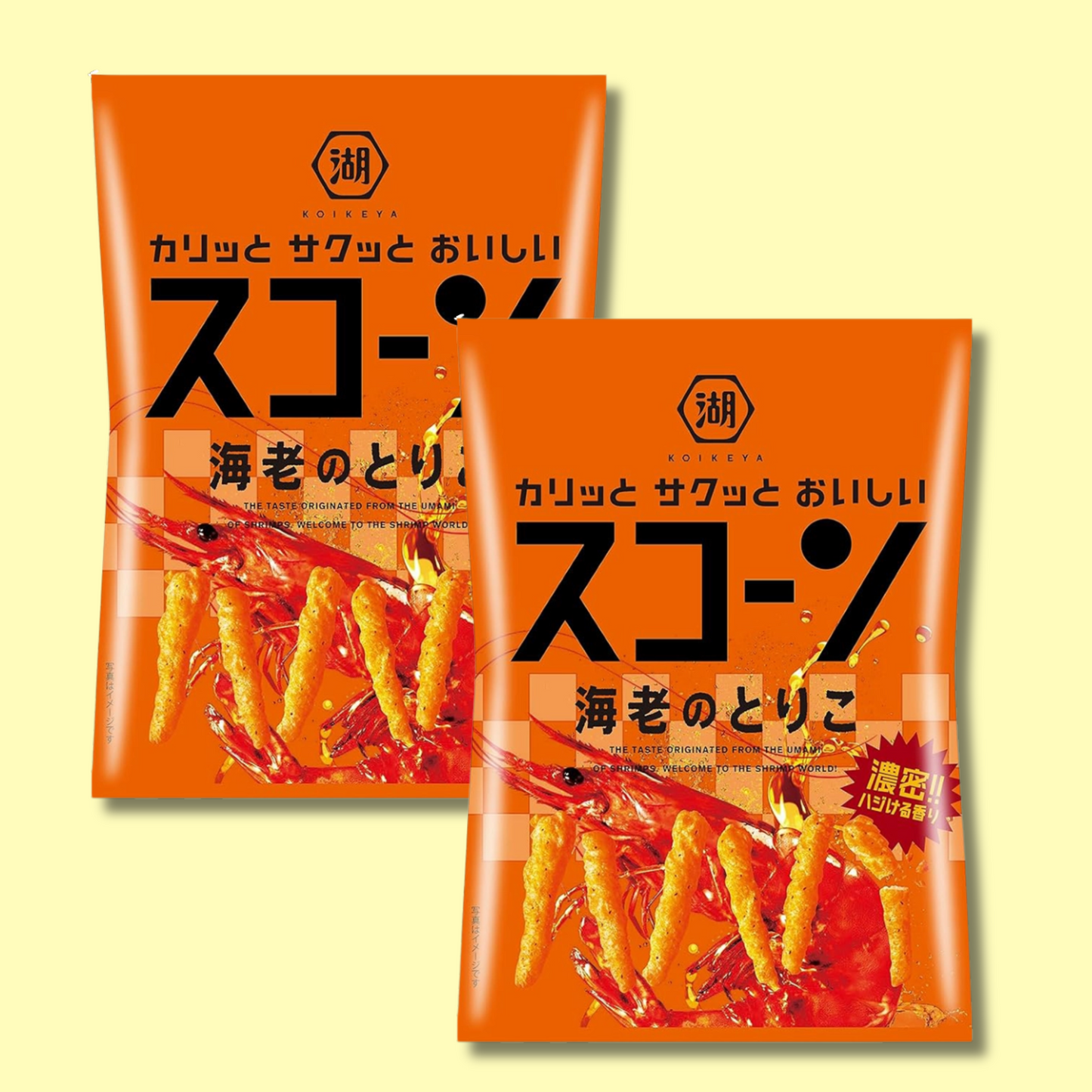 Scorn Crunchy Rich Shrimp 77g (Koikeya)