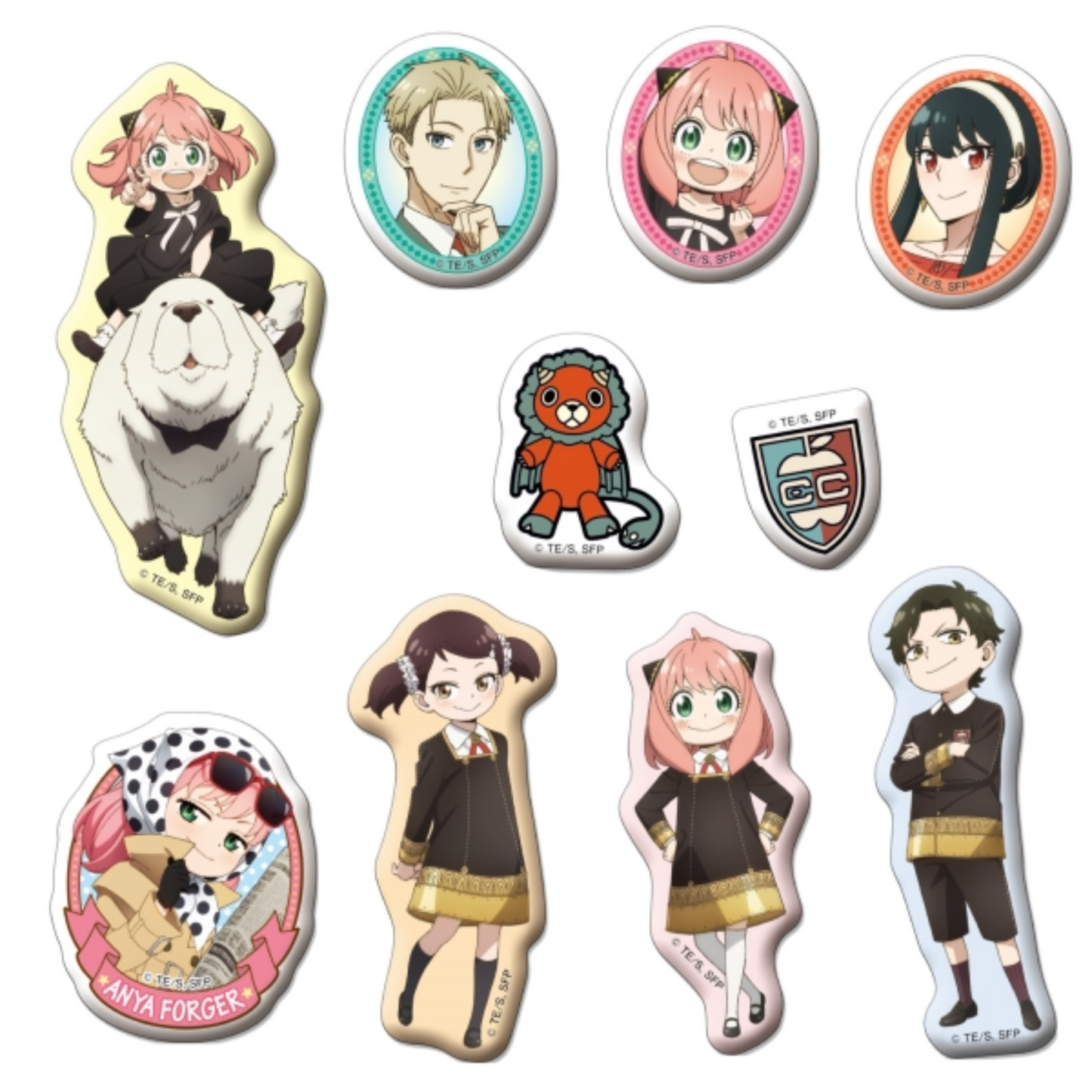 Sticker Flakes SPY×FAMILY Marshmallow Sticker (SNEKY)