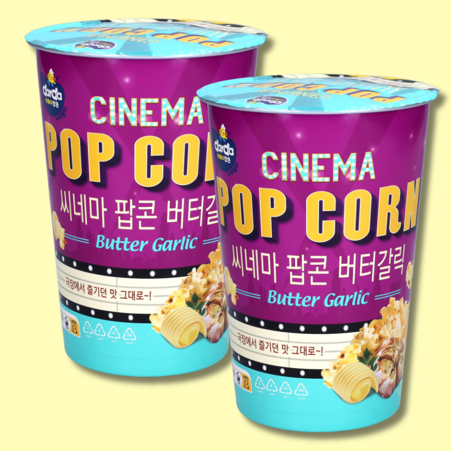 Cinema Popcorn Butter Garlic 45g (DARDA)