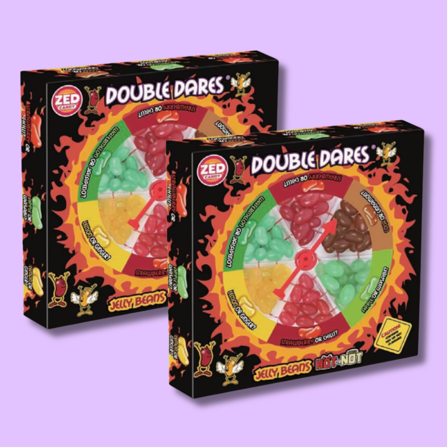 Double Dares Hot or Not Jelly Bean Game 100g (ZED CANDY) HALAL