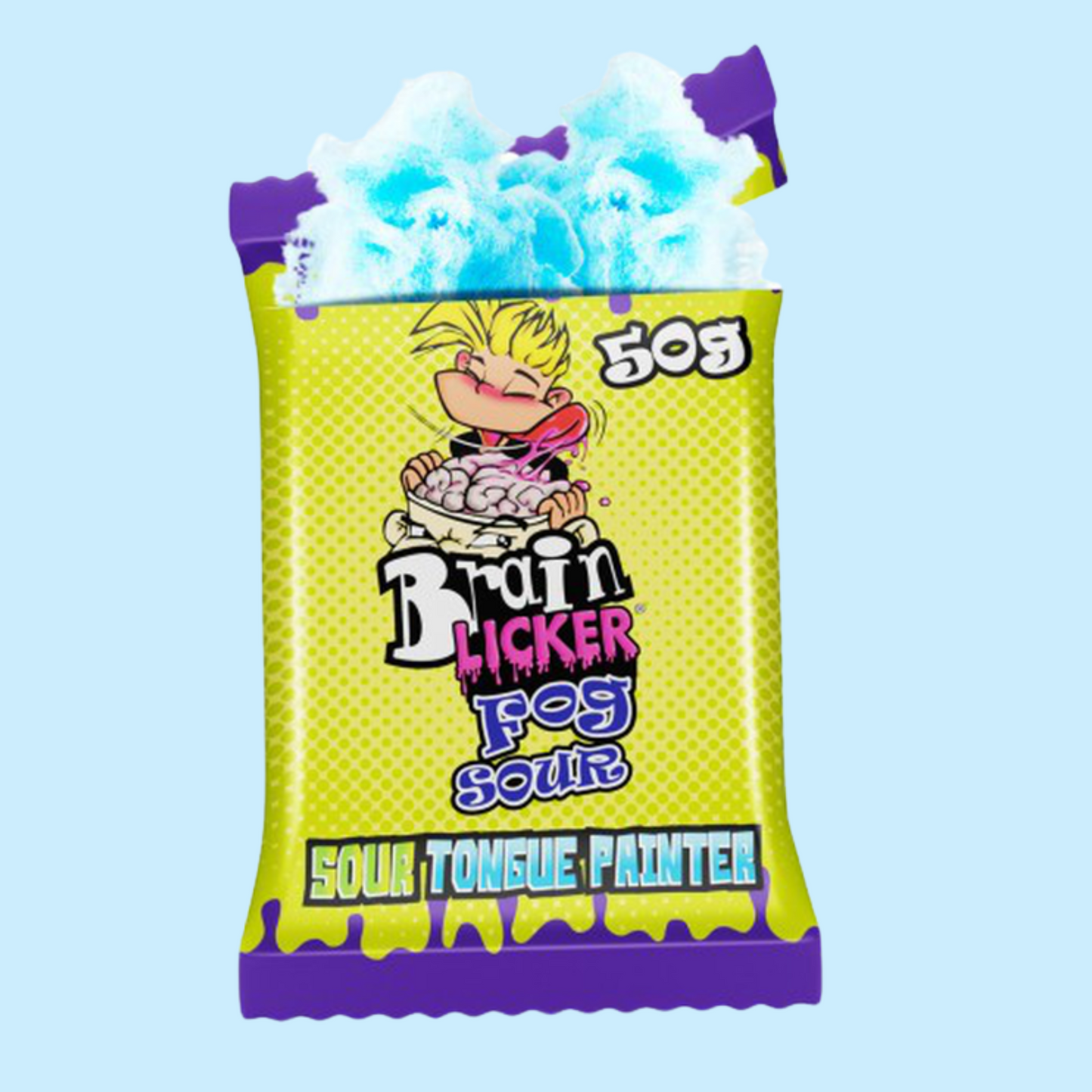 Brain Licker Fod Candy Floss Tongue Painter 50g