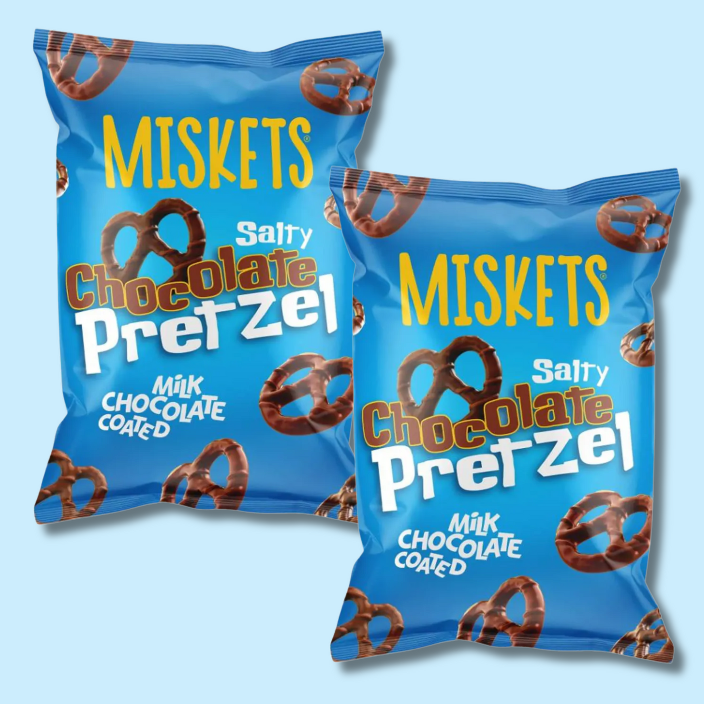 Milk Chocolate Covered Salty Pretzel 50g (MISKETS)
