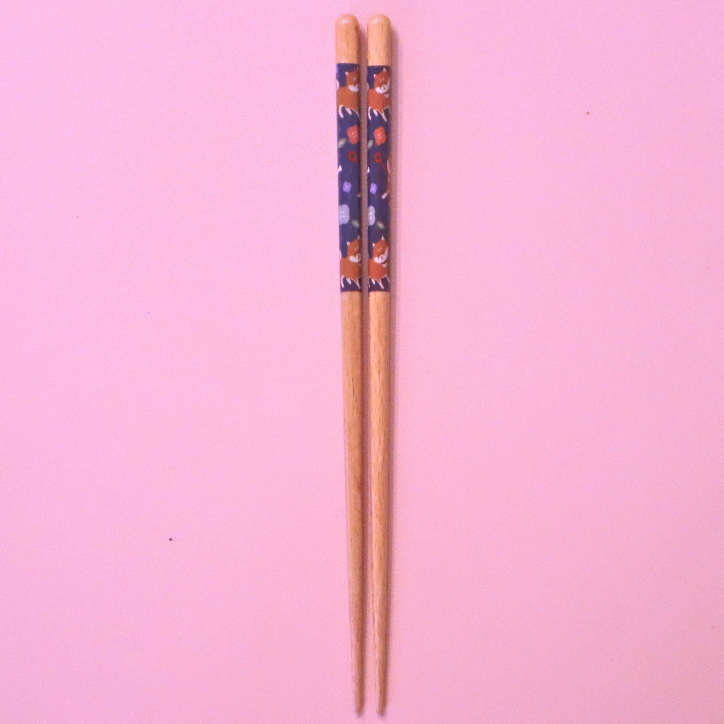 Japansk Wakasa Lacquered Chopsticks Dishwashable Shiba-Inu 21cm (Daiso)