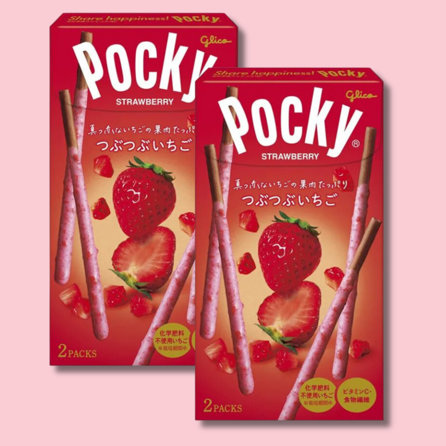 Pocky Crunchy Strawberry 55g (GLICO) DATOVARE