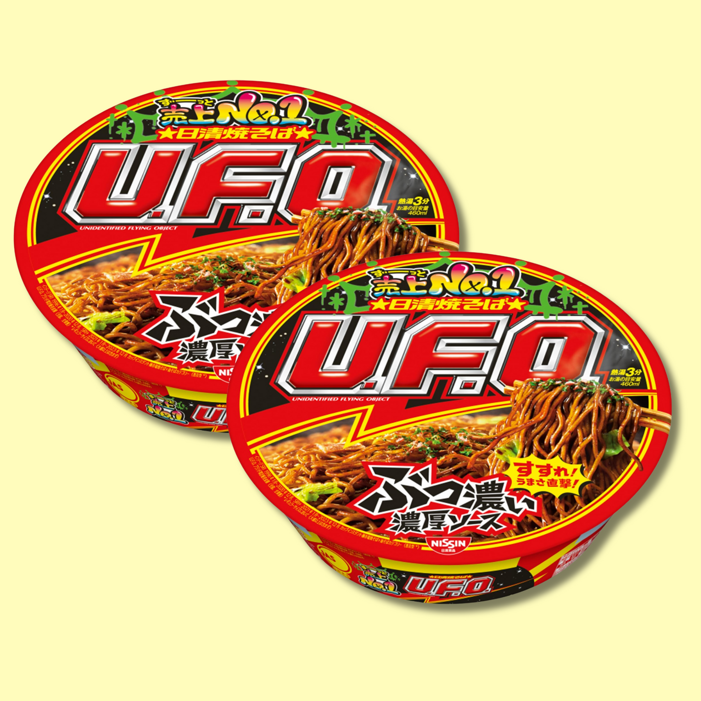 UFO Yakisoba Stir-Fried Noodle 128g (NISSHIN) DATOVARE