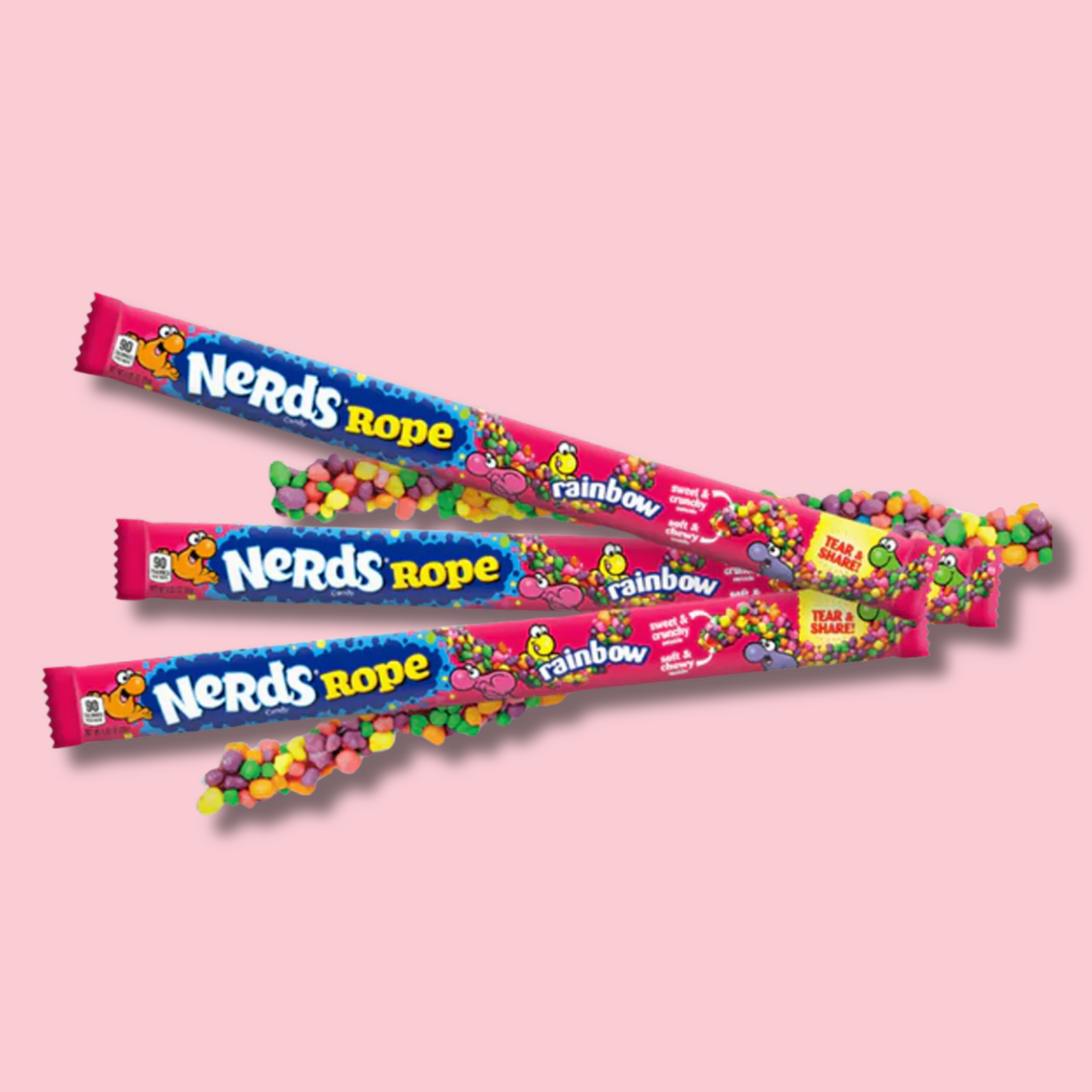 Nerds Rope Rainbow 26 g