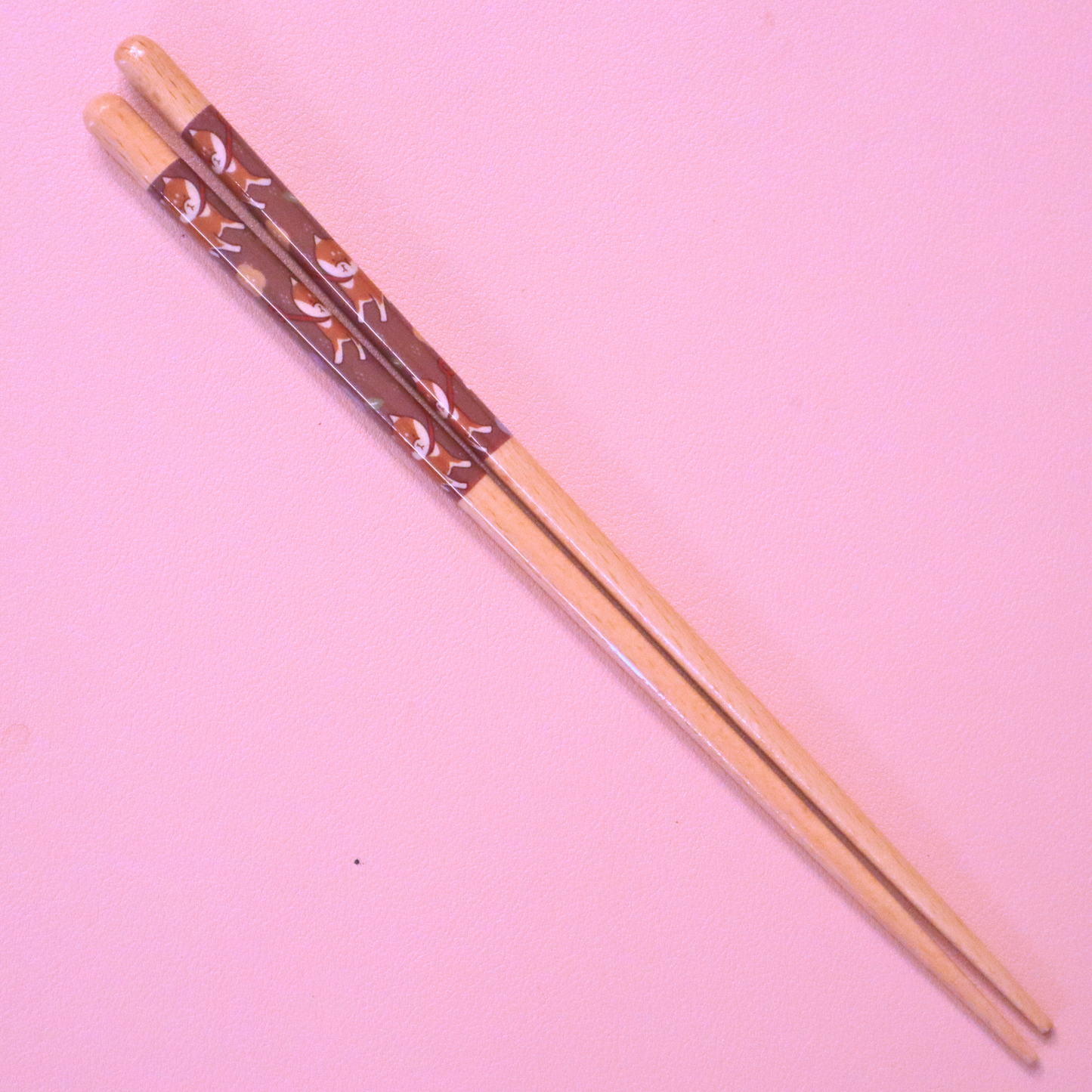 Japansk Wakasa Lacquered Chopsticks Dishwashable Shiba-Inu 21cm (Daiso)