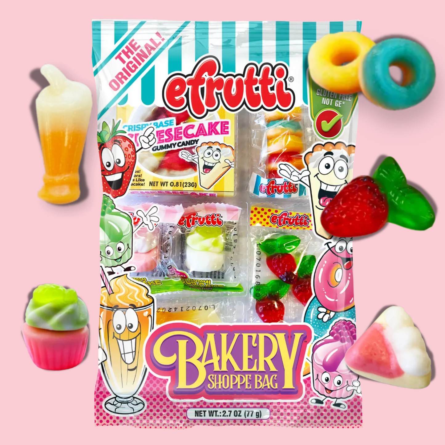 Gummi Bakery Shoppee Bag 77g (eFrutti)