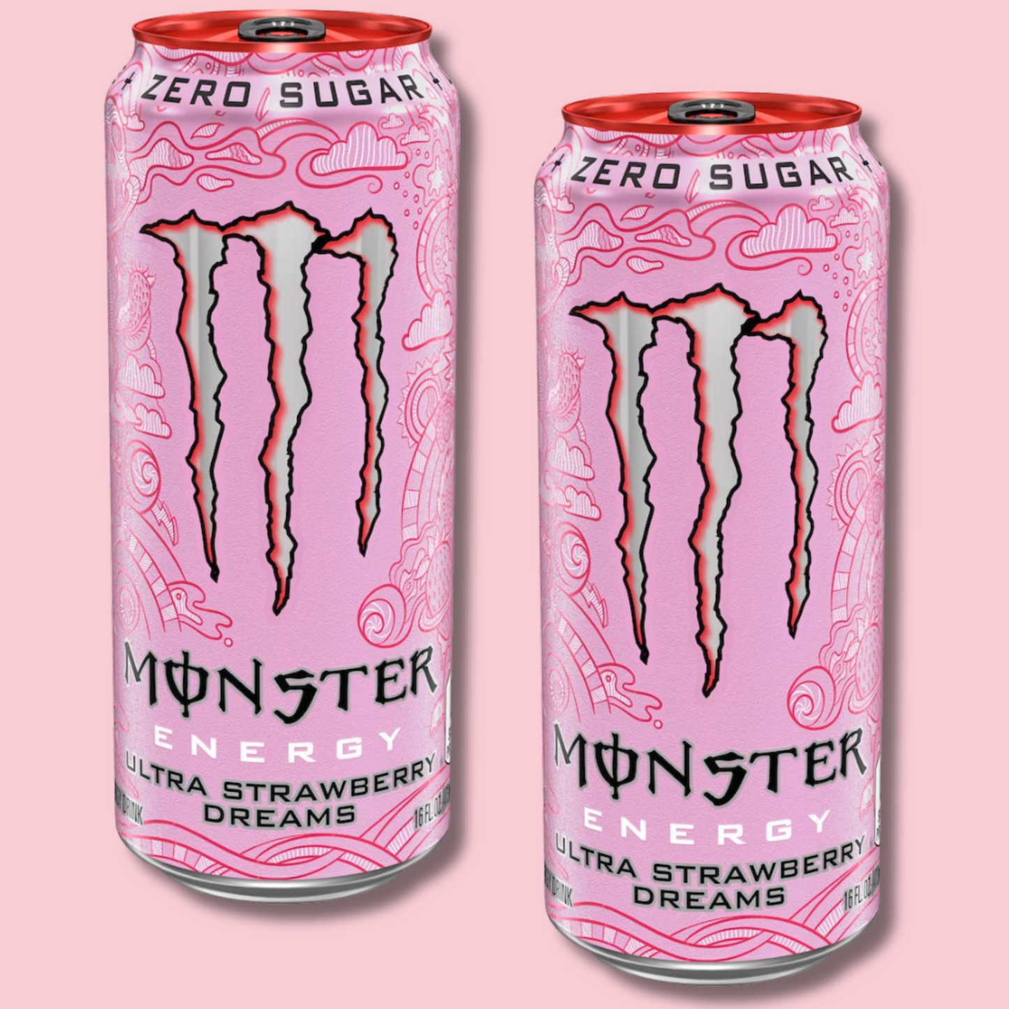 Monster Energy Drink Zero Ultra Strawberry Dreams 500ml