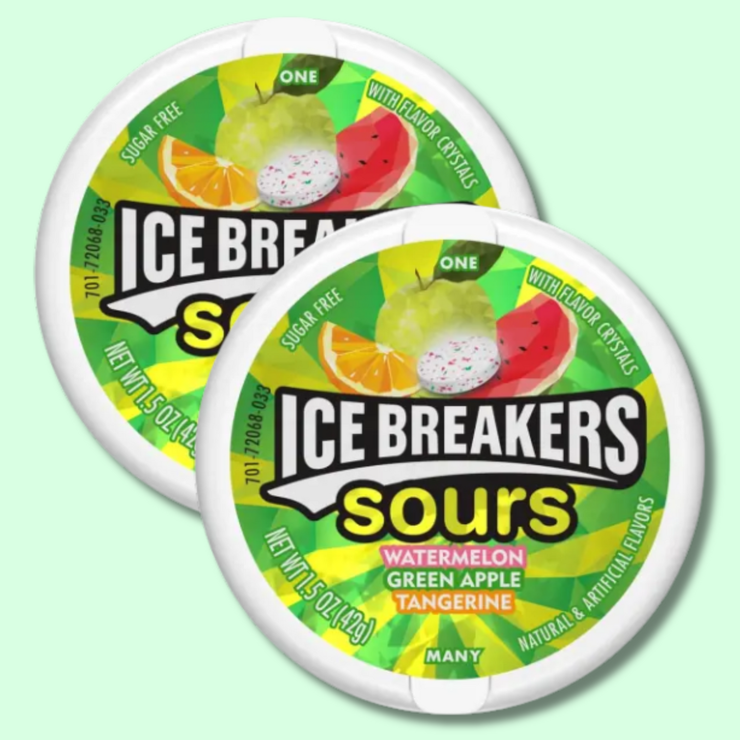 Ice Breakers Sours Sugar Free Mints 42g