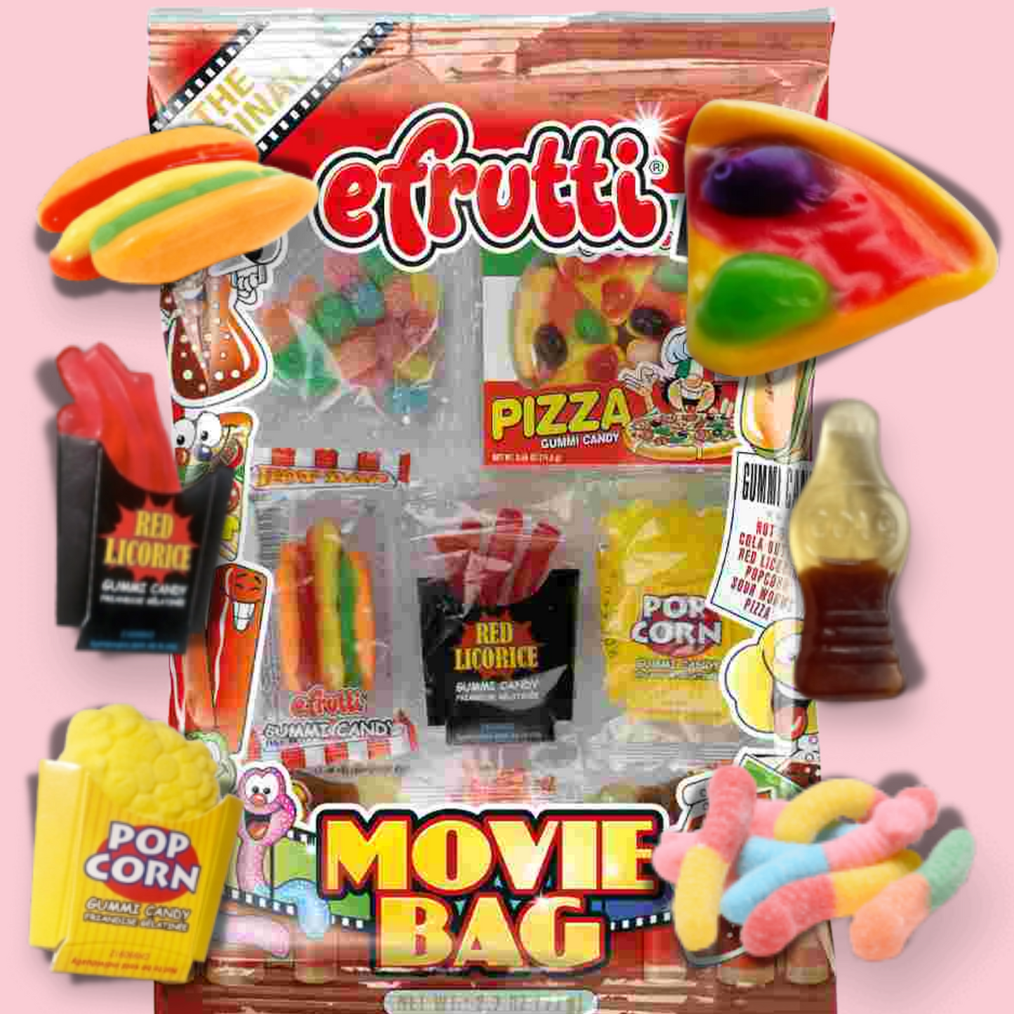 Gummi Movie Bag 77g (eFrutti)